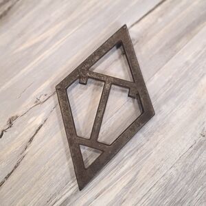 Antique Cast Iron Trivet Timothy Eaton Co. 1900-1920 , Vintage Serveware